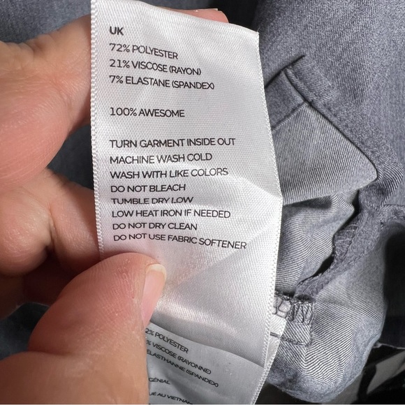 Figs Technical Collection Women’s Casma Graphite Gray V-Neck Scrub Top Sz 5 XL - Picture 6 of 10